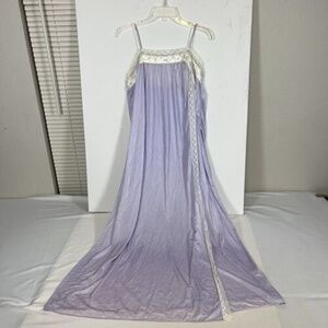 Gilead Nightgown Womens Vintage Sleveeless Nylon